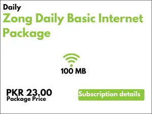 Zong Daily Basic Internet Package